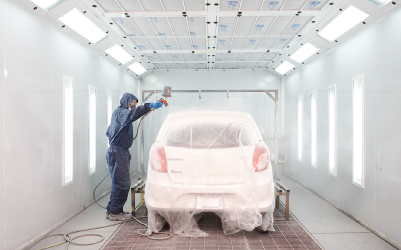 Carro en la plataforma