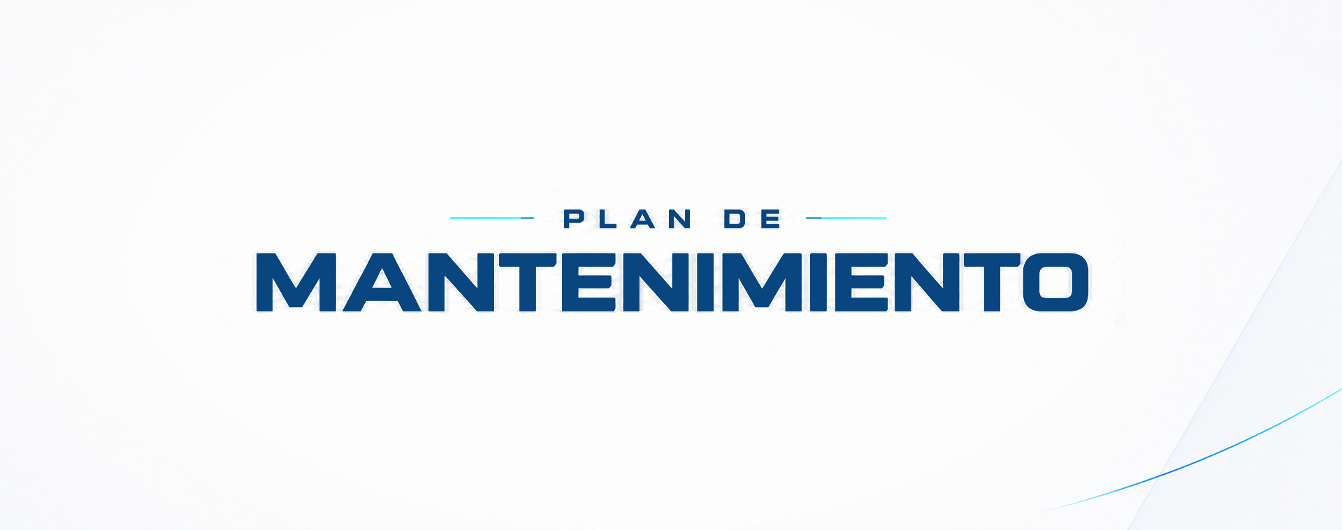 Plan de mantenimiento